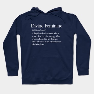 Divine Feminine Definition Woman T-Shirt | Divine Feminine Meaning, Empowered Feminine, High Value, Spirituality, Confident, Divine Femme Hoodie